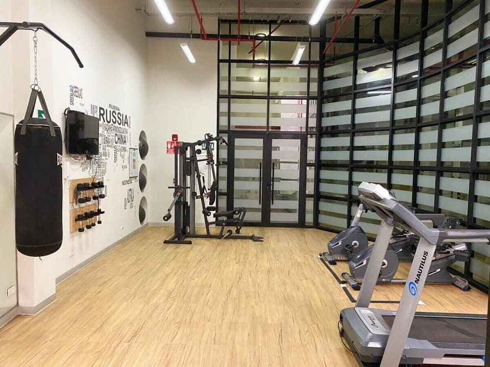 Equipped gym
