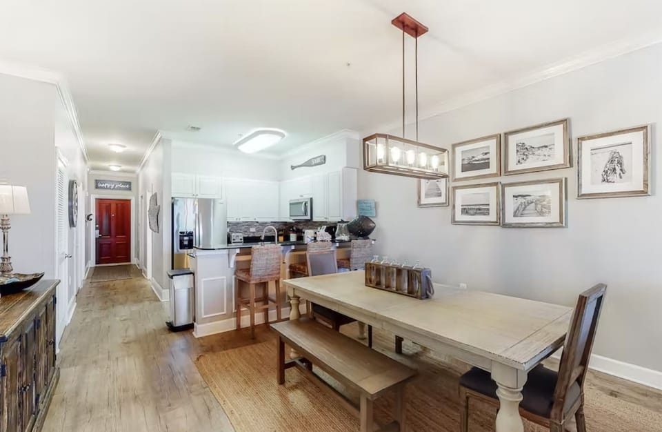 Large dining table