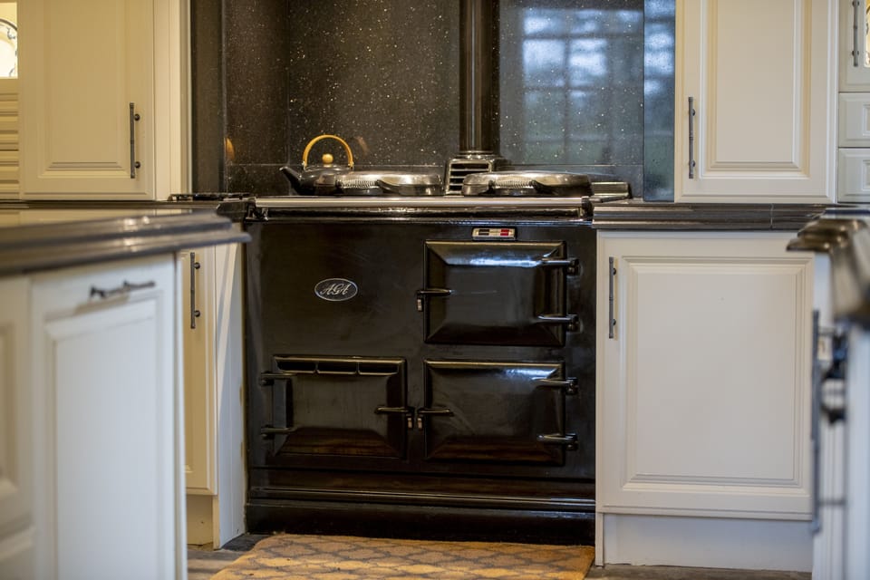 Enjoy cooking on the Aga