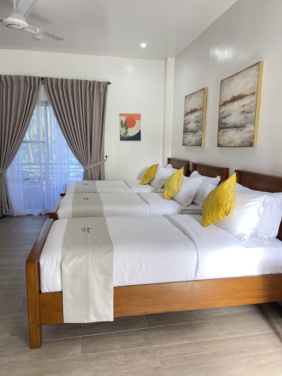 Standard Triple Room | Premium bedding, down comforters, pillowtop beds, free minibar items