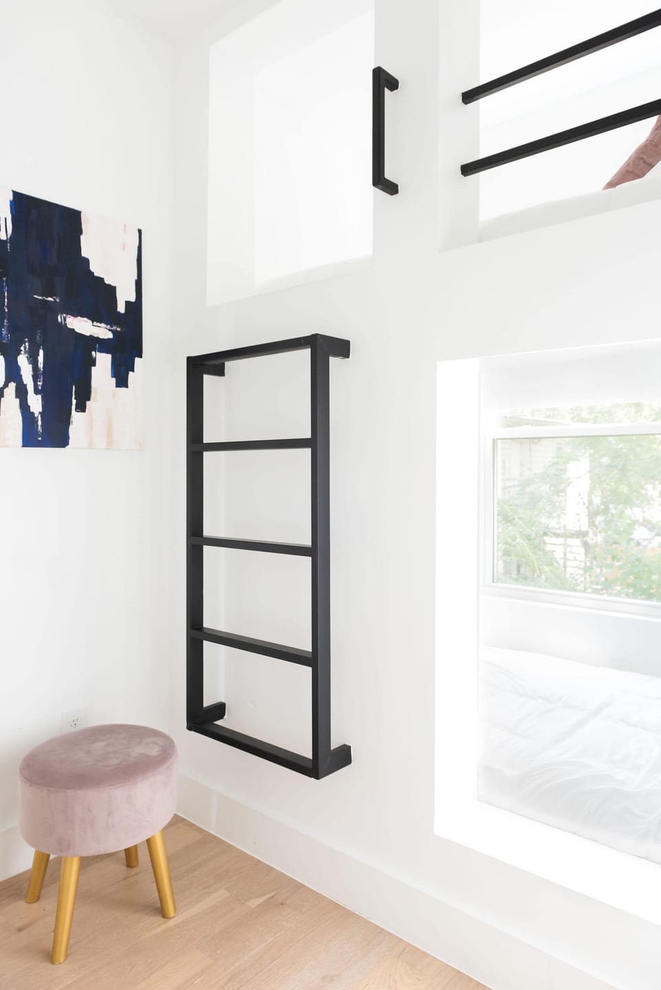 Sleep in style with Queen-over-Queen and Twin-over-Twin bunks, designed for comfort from top to bottom.
