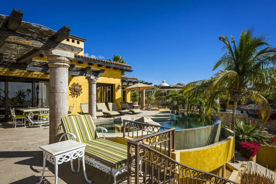 Pool lounging