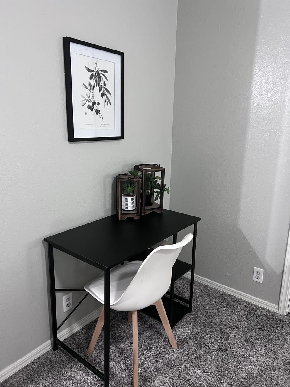 Desk in master bedroom 