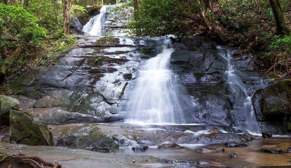 Fall Branch Falls, located in Cherry Log, is one of the more popular waterfalls in the area. The falls are located within 25 minutes of the cabin