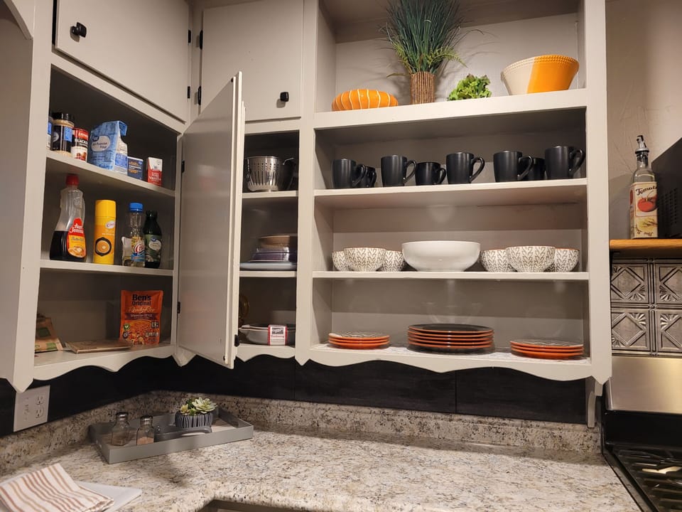 Everything you need to prepare a meal at home