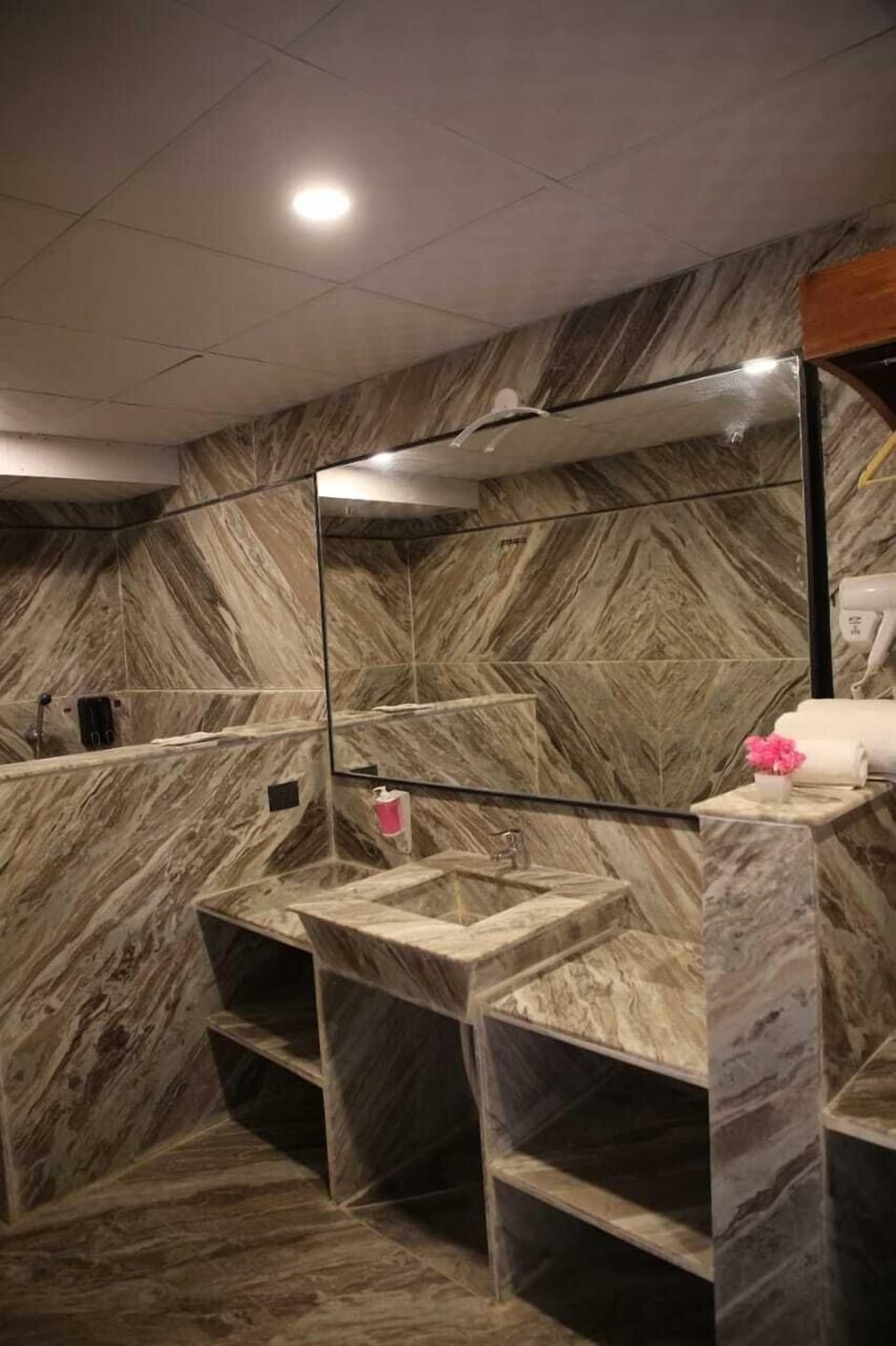 Royal Double Room, 1 Double Bed, Smoking, Garden Area | Bathroom | Free toiletries, hair dryer, bathrobes, heated floors (bathroom)