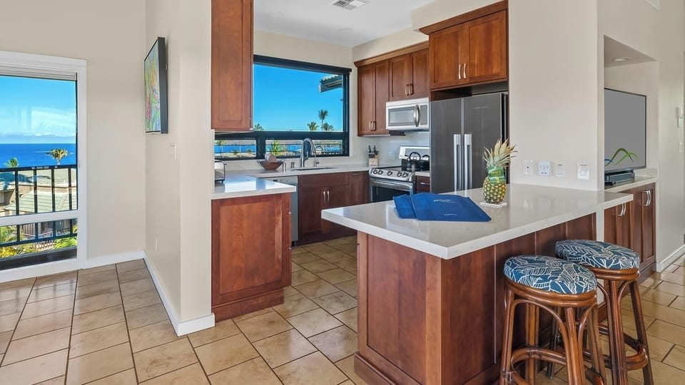 Kapalua Bay Villas #11 B3 - Fully Equipped Kitchen - Parrish Maui