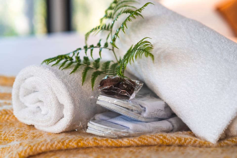 Premium bedding, desk, soundproofing, iron/ironing board (on request)