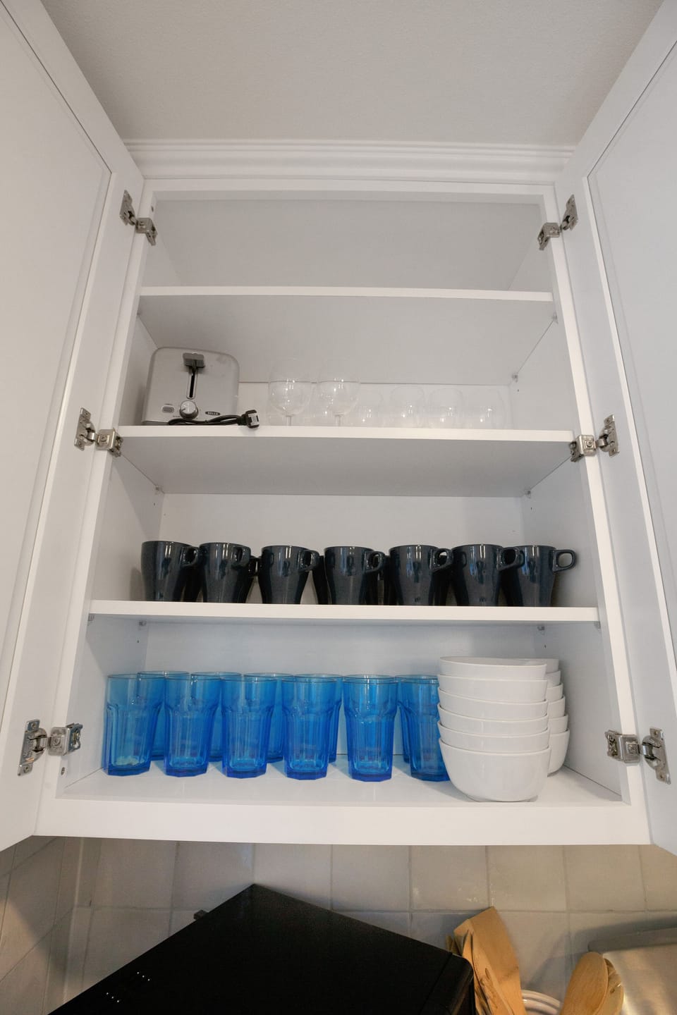 Well-stocked kitchen