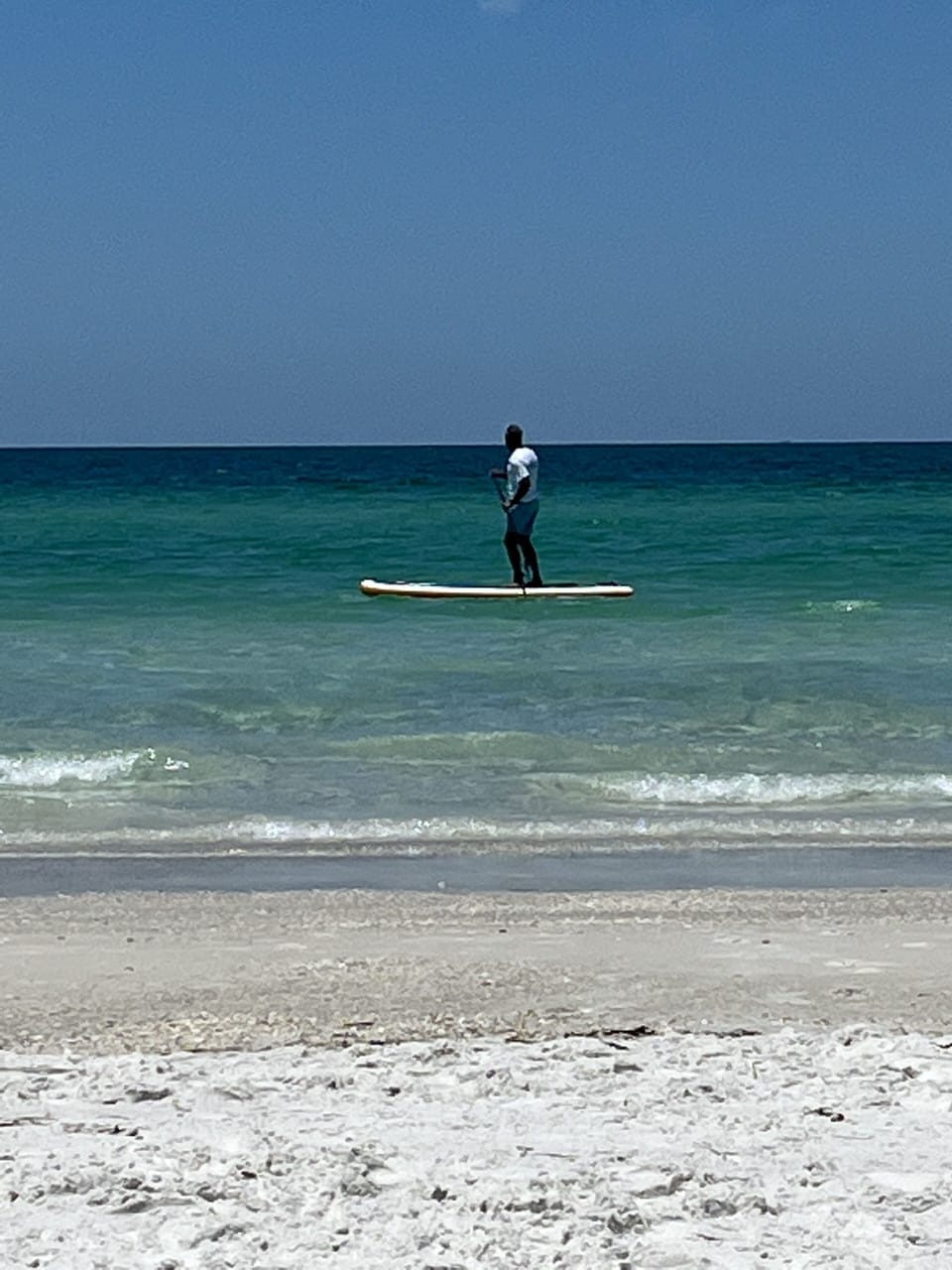 Paddling in the Gulf