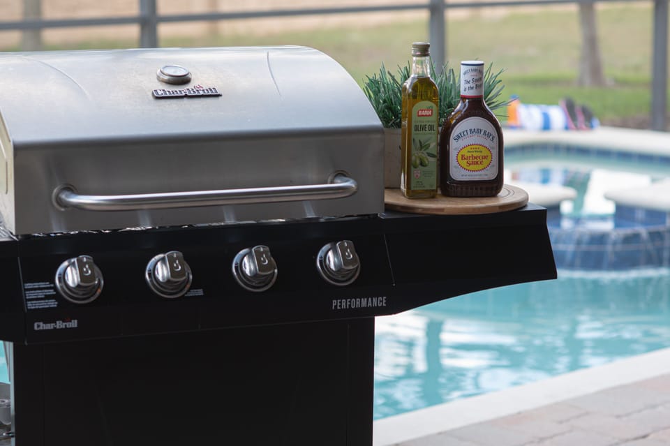 Cook out with family and friends