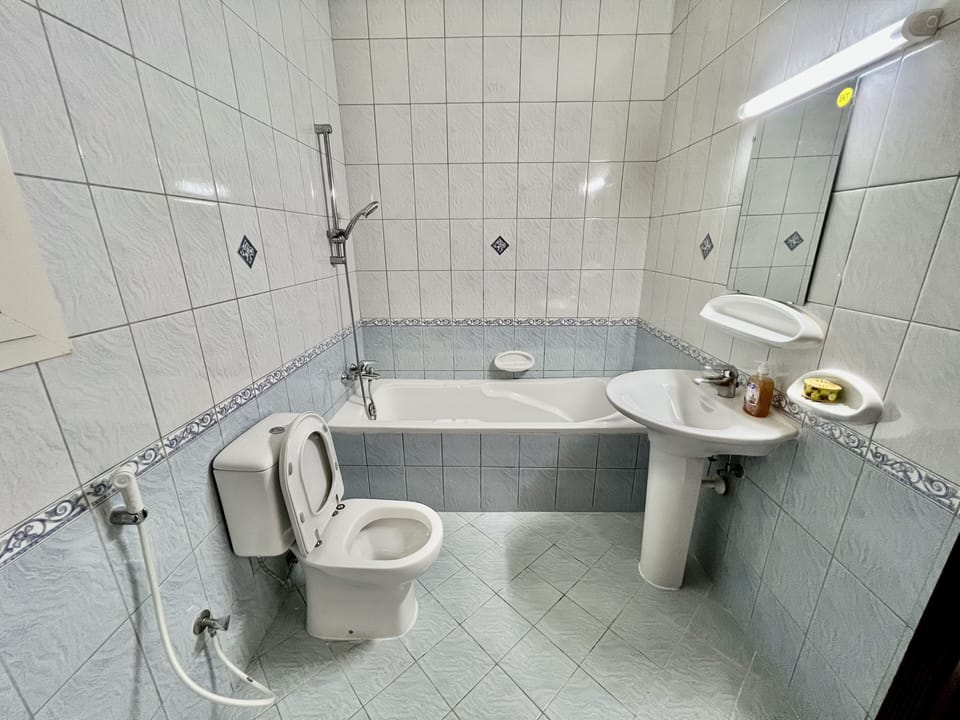 Shared Dormitory, Multiple Beds | Bathroom | Rainfall showerhead, bathrobes, bidet, soap