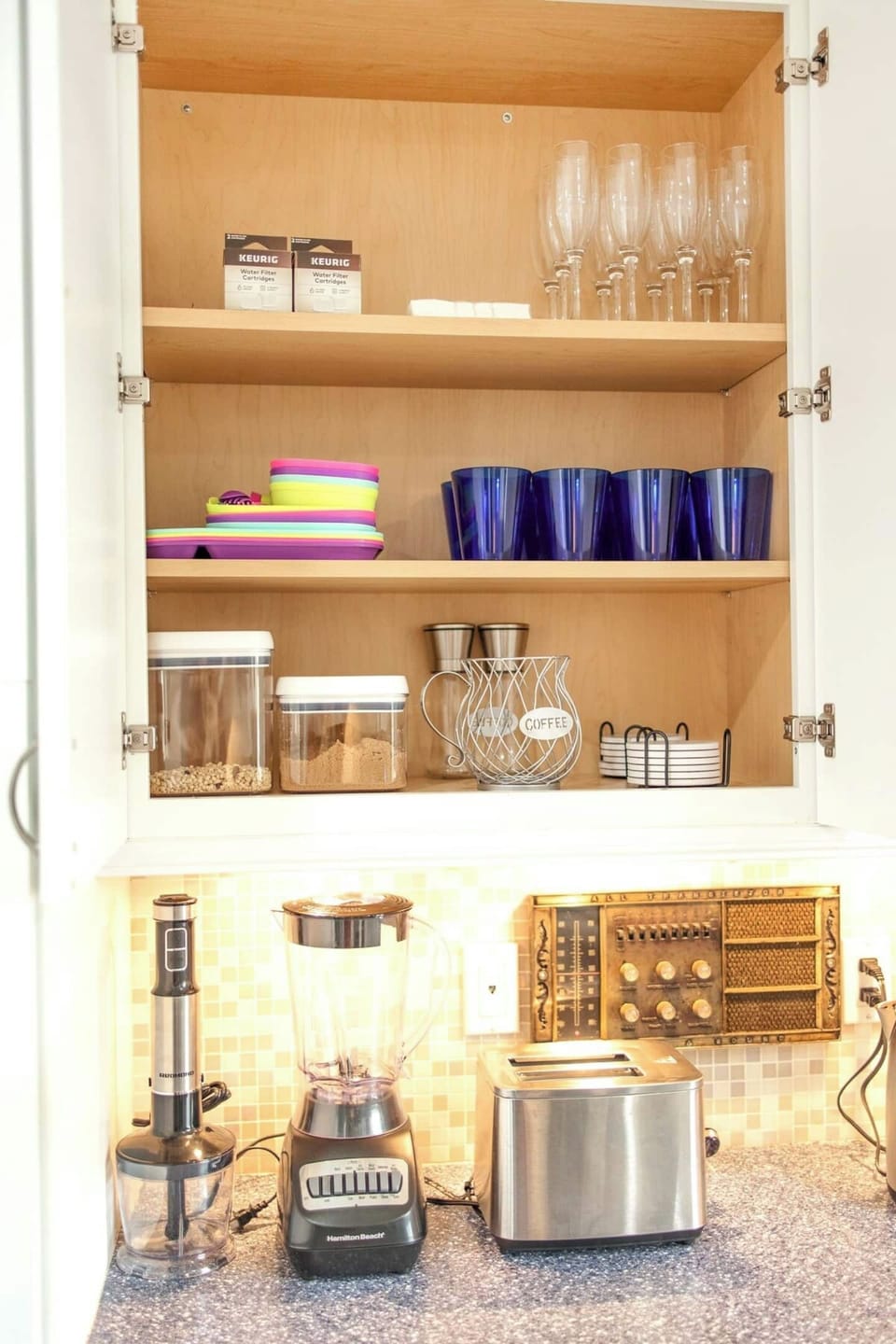 Fully Stocked Kitchen