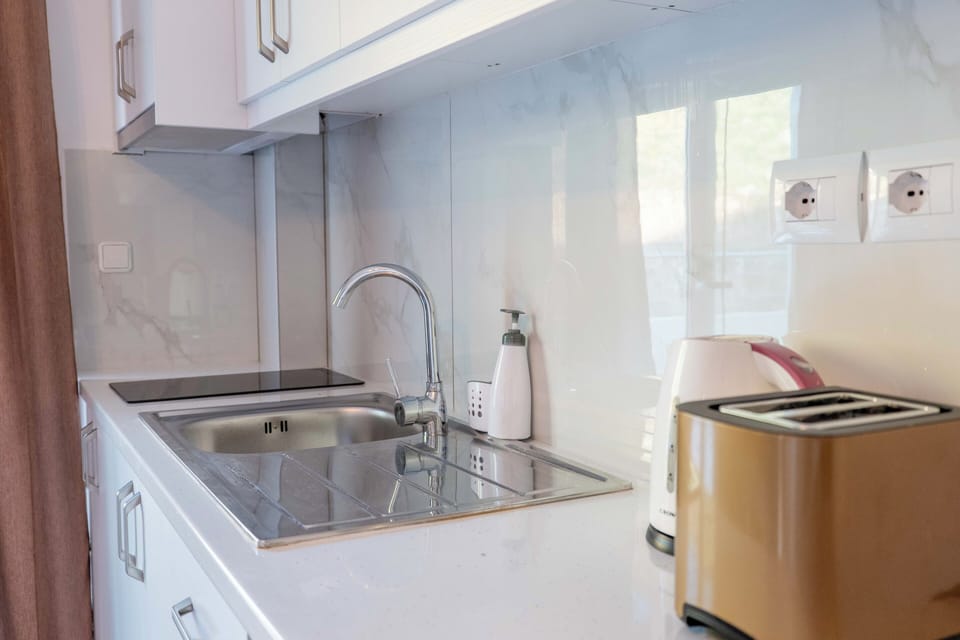 Studio Apartment with Sea View | Private kitchen