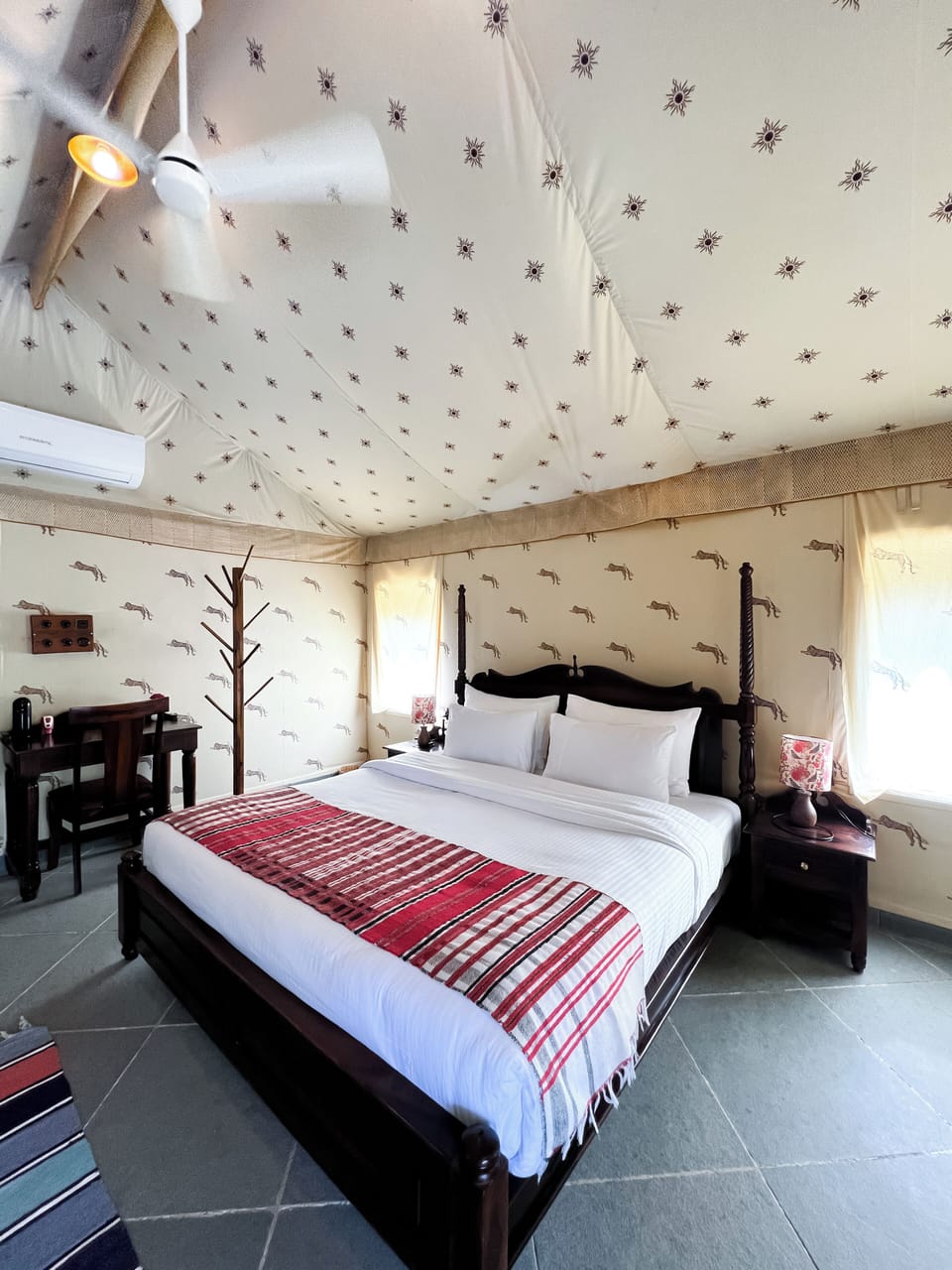 Luxury Double Room | Egyptian cotton sheets, premium bedding, memory foam beds, desk