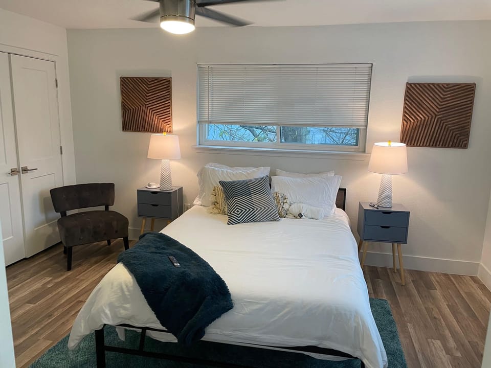 Second bedroom with personal TV