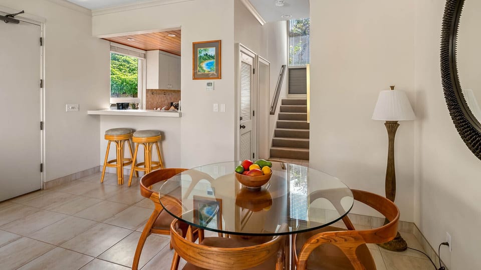 Kapalua Bay Villas #12G5 - Dining Room & Entry - Parrish Maui