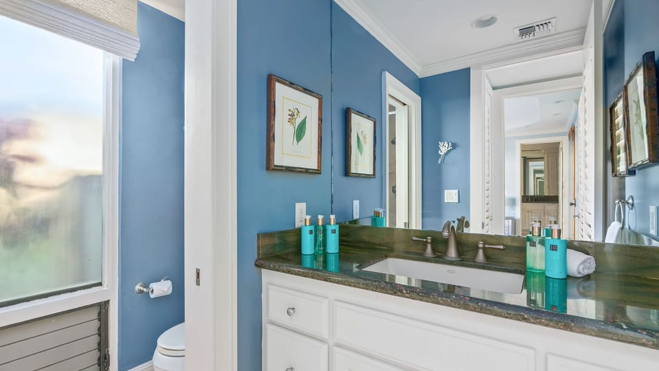 Kapalua Bay Villas #18G2 - Guest Bath & Shower - Parrish Maui