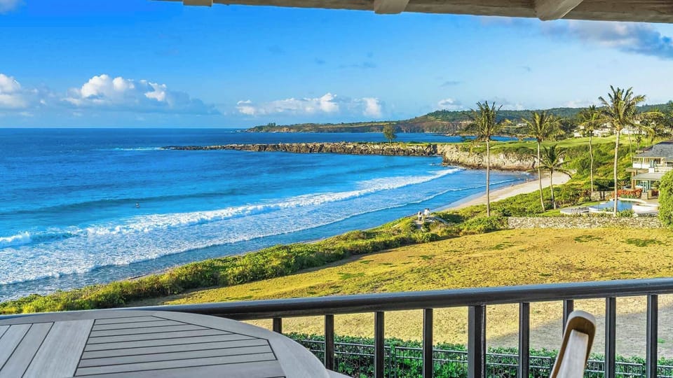 Kapalua Bay Villas #20B4 - Dining Lanai Ocean View - Parrish Maui