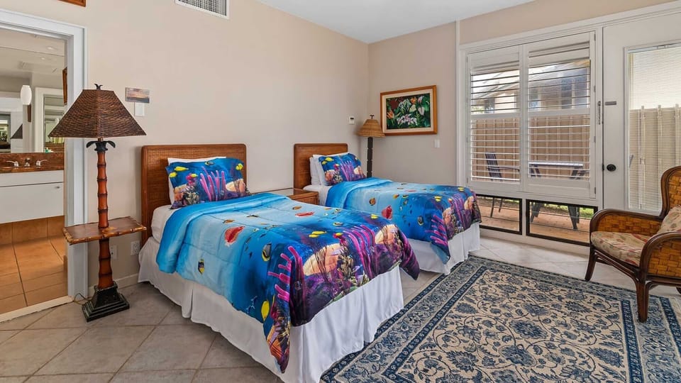 Kapalua Bay Villas #20G2 - Ocean View Guest Bedroom Suite & Lanai - Parrish Maui