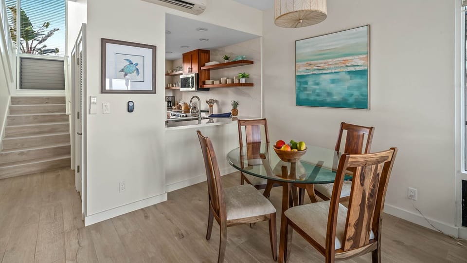 Kapalua Bay Villas #33B2 - Dining Room & Kitchen - Parrish Maui