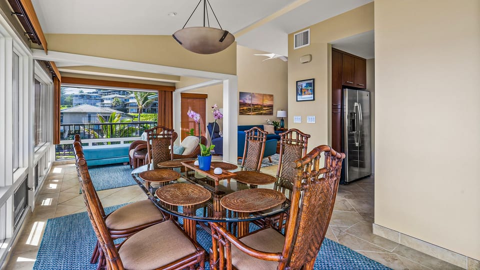 Kapalua Bay Villas #34B2 - Dining Room - Parrish Maui