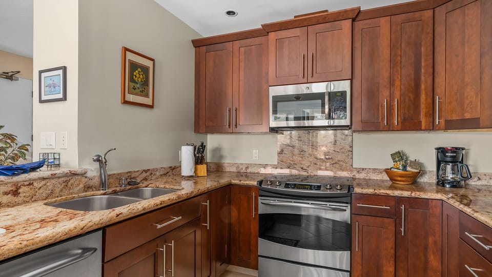 Kapalua Golf Villas #15P78 - Fully Equipped Kitchen - Parrish Maui