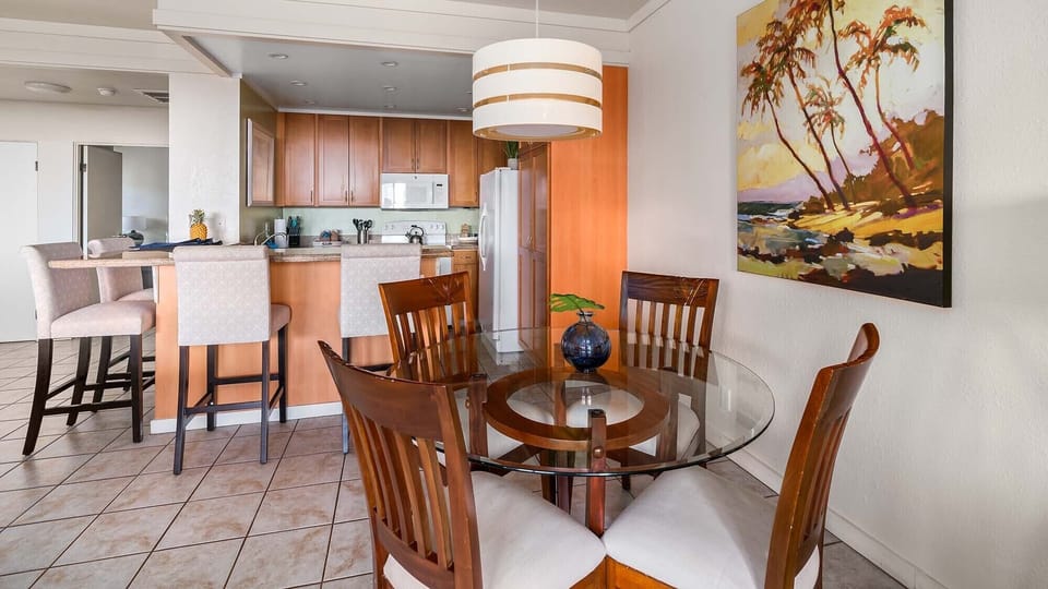 Kapalua Golf Villas #23V3 - Dining Room & Kitchen -  Parrish Maui