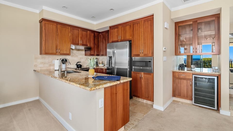 Kapalua Golf Villas #25V2 - Fully Equipped Kitchen -  Parrish Maui