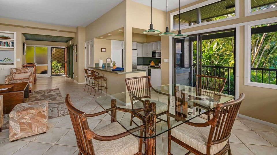 Kapalua Ridge Villas #1112 - Dining Room & Kitchen - Parrish Maui
