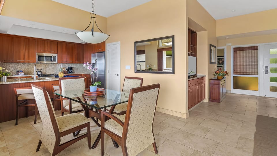 Kapalua Ridge Villas #1721 - Dining Room & Entry - Parrish Maui