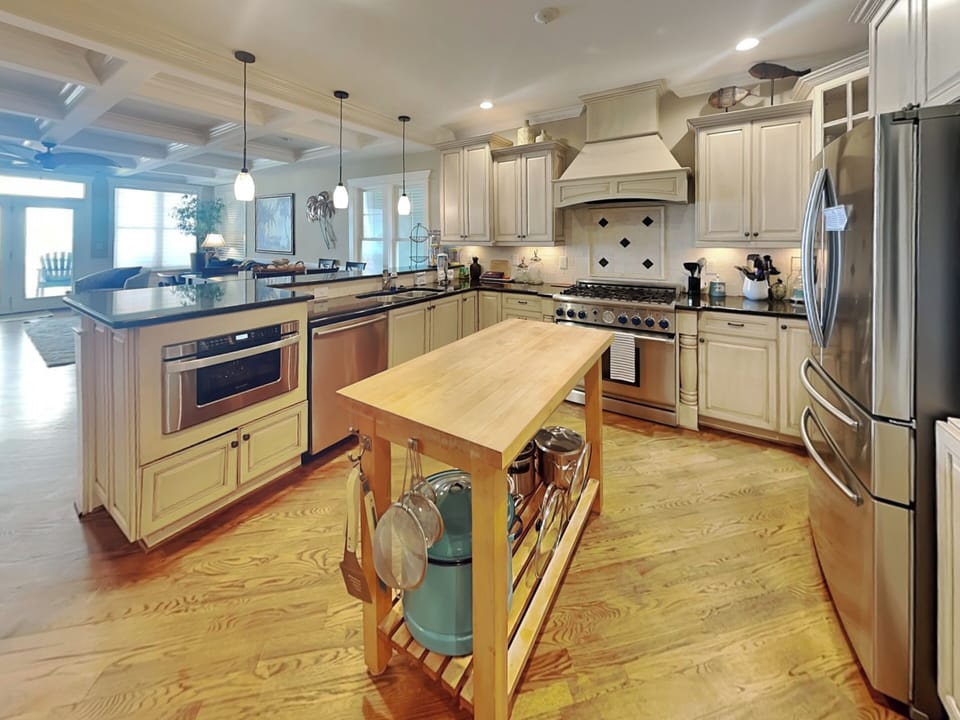 Kitchen with Stainless Steel Appliances