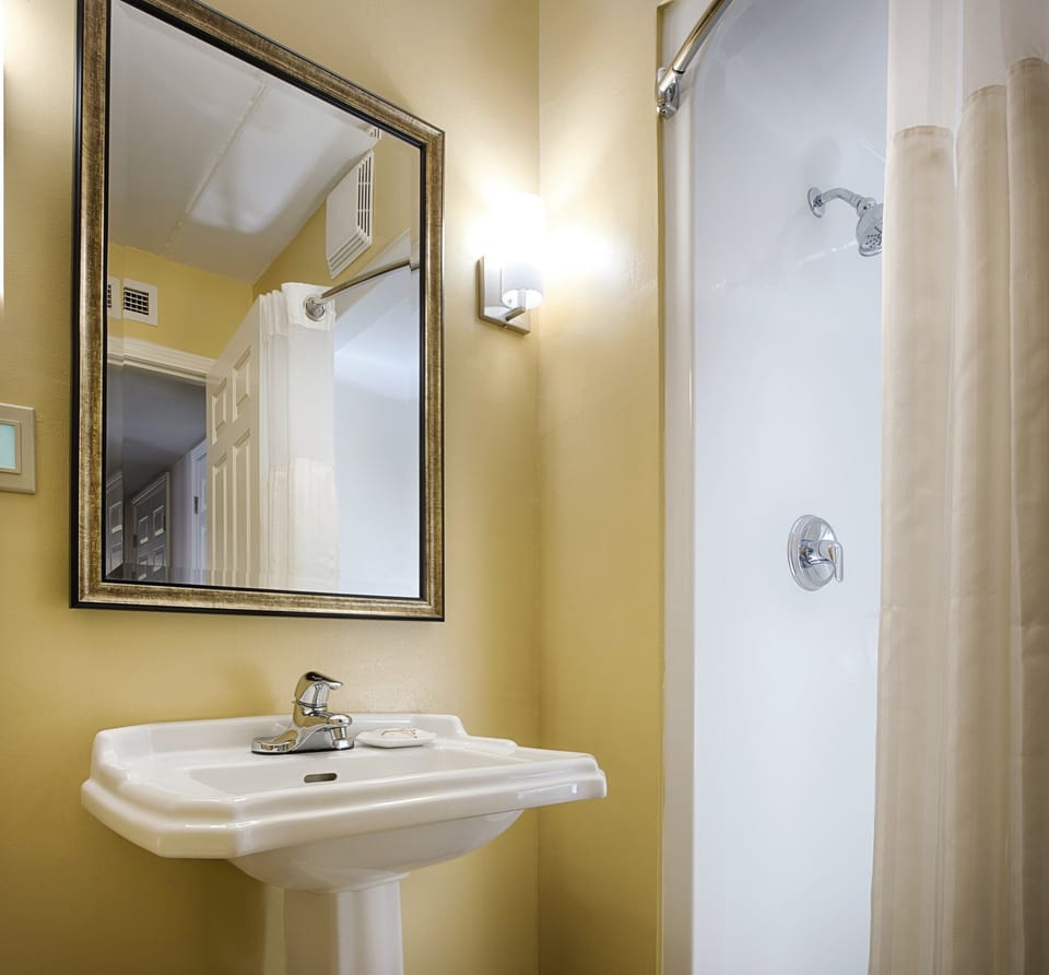 Master bath with shower.