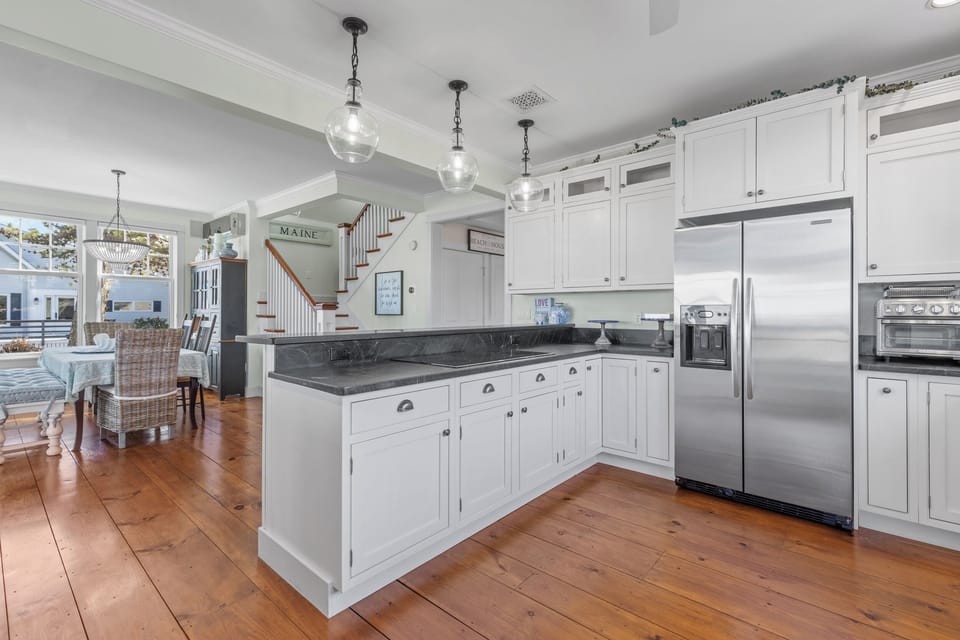 Chef inspired kitchen with an open layout to get the most time with each other