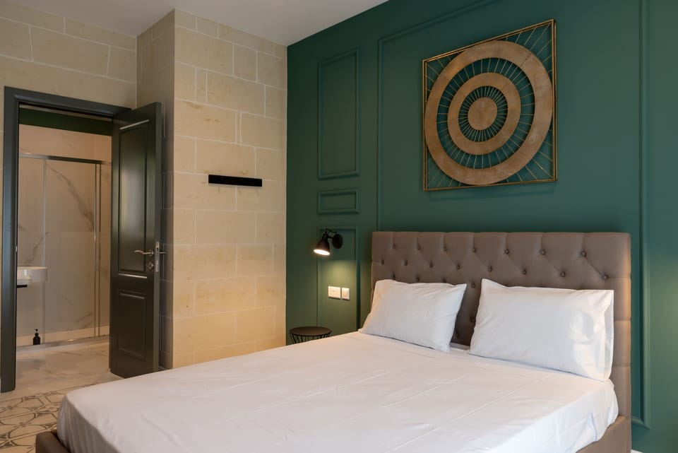 Queen Room with Private Terrace | Individually decorated, desk, iron/ironing board, free WiFi