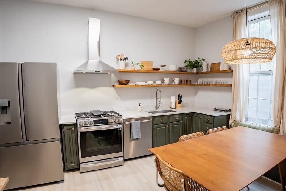 Kitchen - Our dining area is right next to the kitchen, making it convenient.