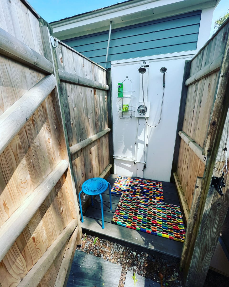 Outdoor shower