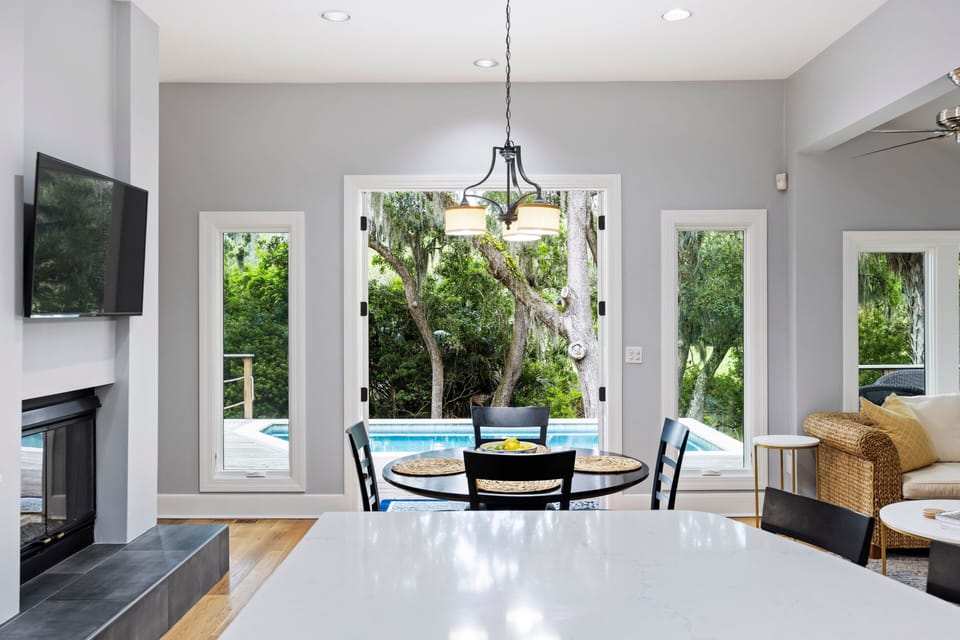 Fully equipped modern kitchen