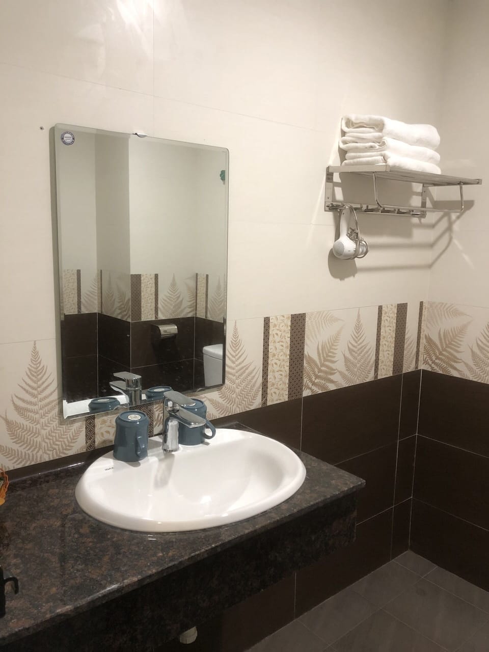 Deluxe Double Room Single Use | Bathroom | Shower, rainfall showerhead, free toiletries, hair dryer