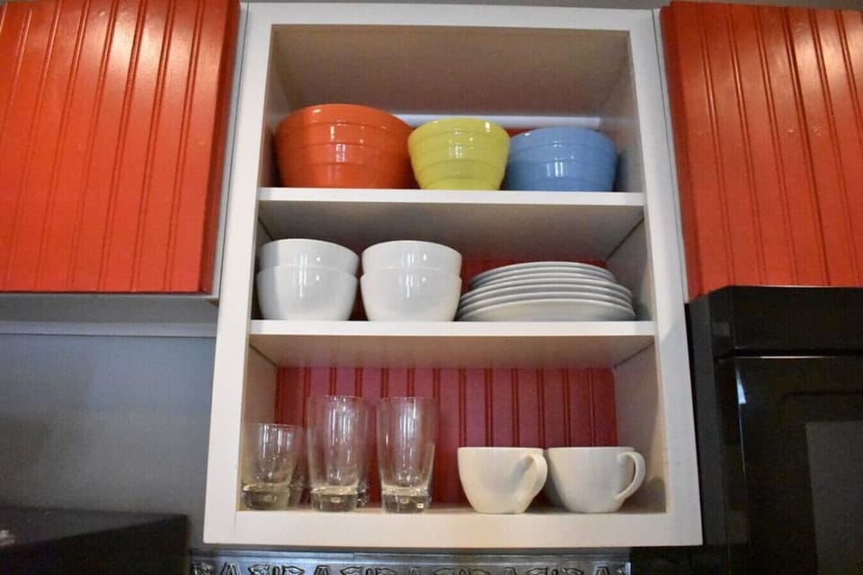 Dishes & Basic Cooking Supplies Provided in the kitchen area