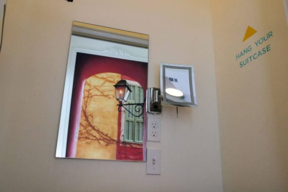 Lighted makeup mirrors in all bedrooms so no traffic jams when your group is getting ready for a night out