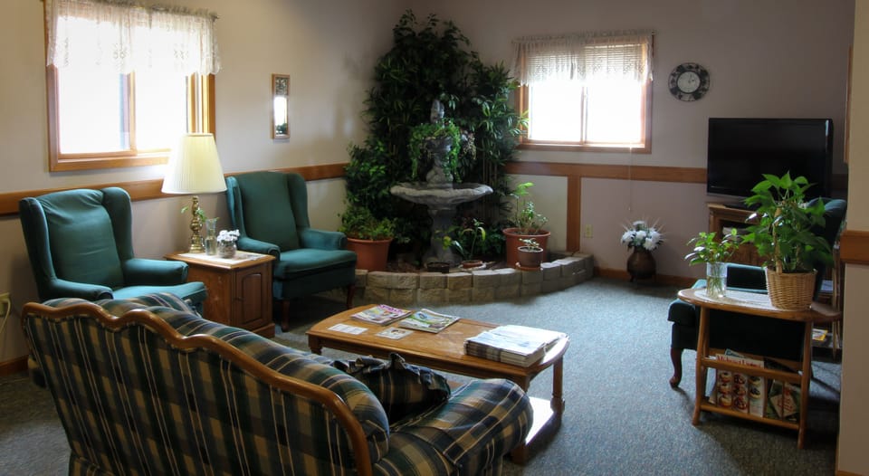 Lobby sitting area