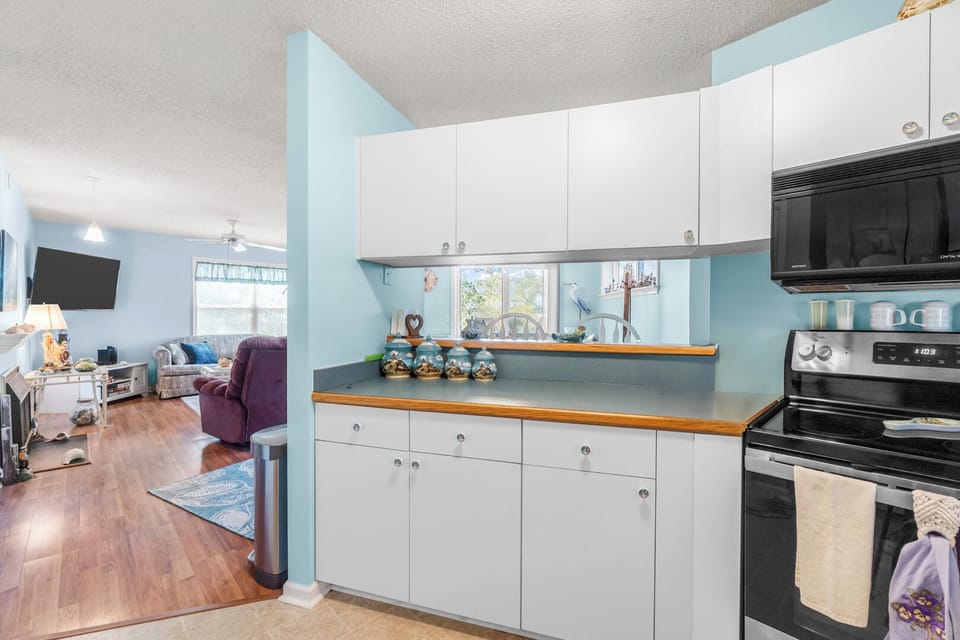 Kitchen with Two Bar Seats