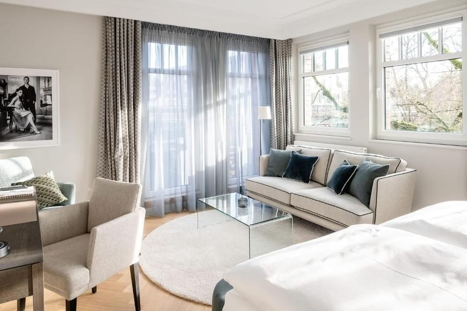 In-room safe, blackout drapes, soundproofing, free WiFi