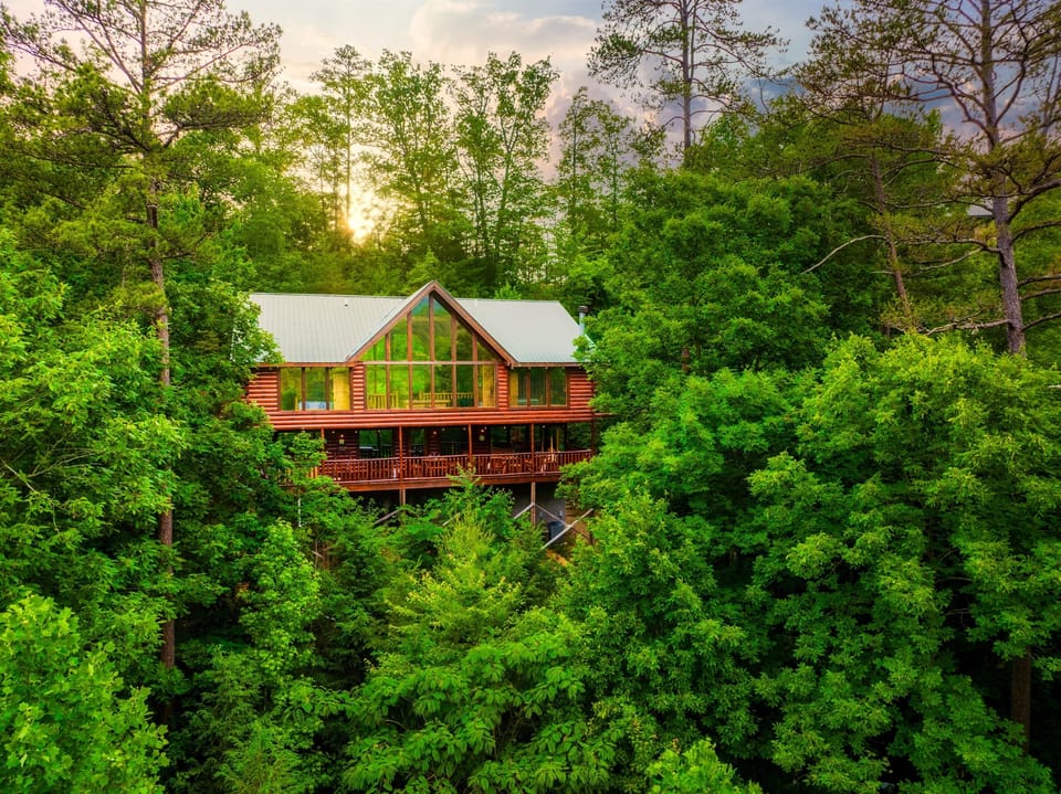 Cabin set in 3 acres of secluded nature