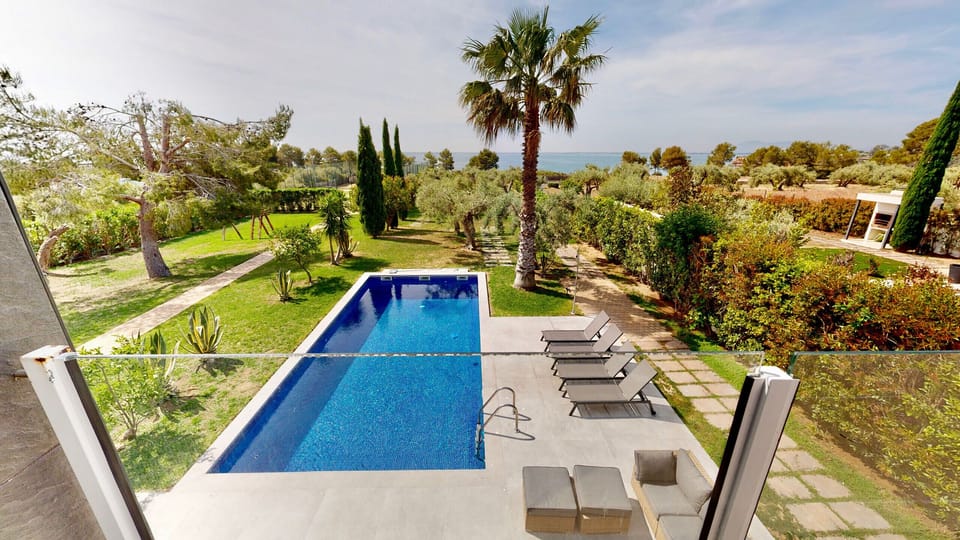 Terrace view Villa Nirvana