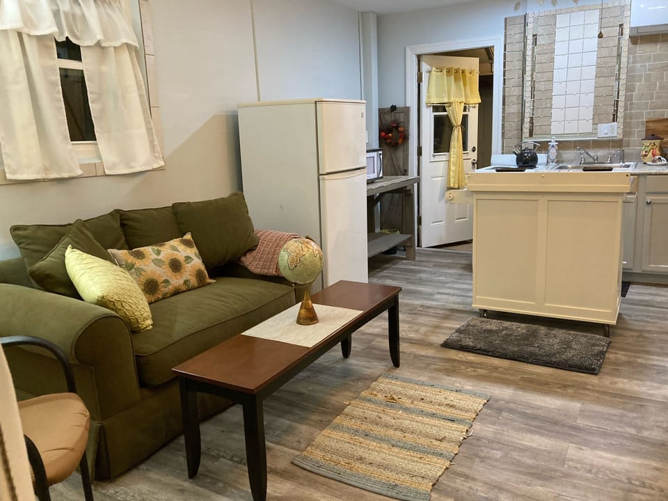 Entrance to Unit B (kitchen and sitting area).