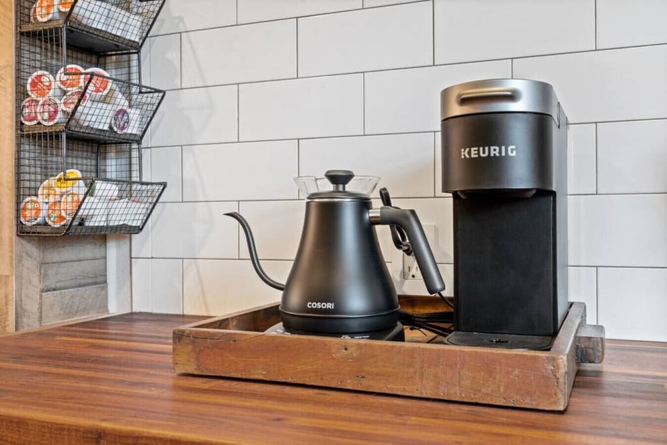 Coffee Bar - Stocked for Guests