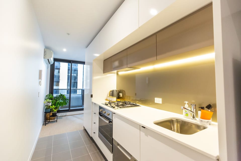 Stylish kitchen with new appliances!