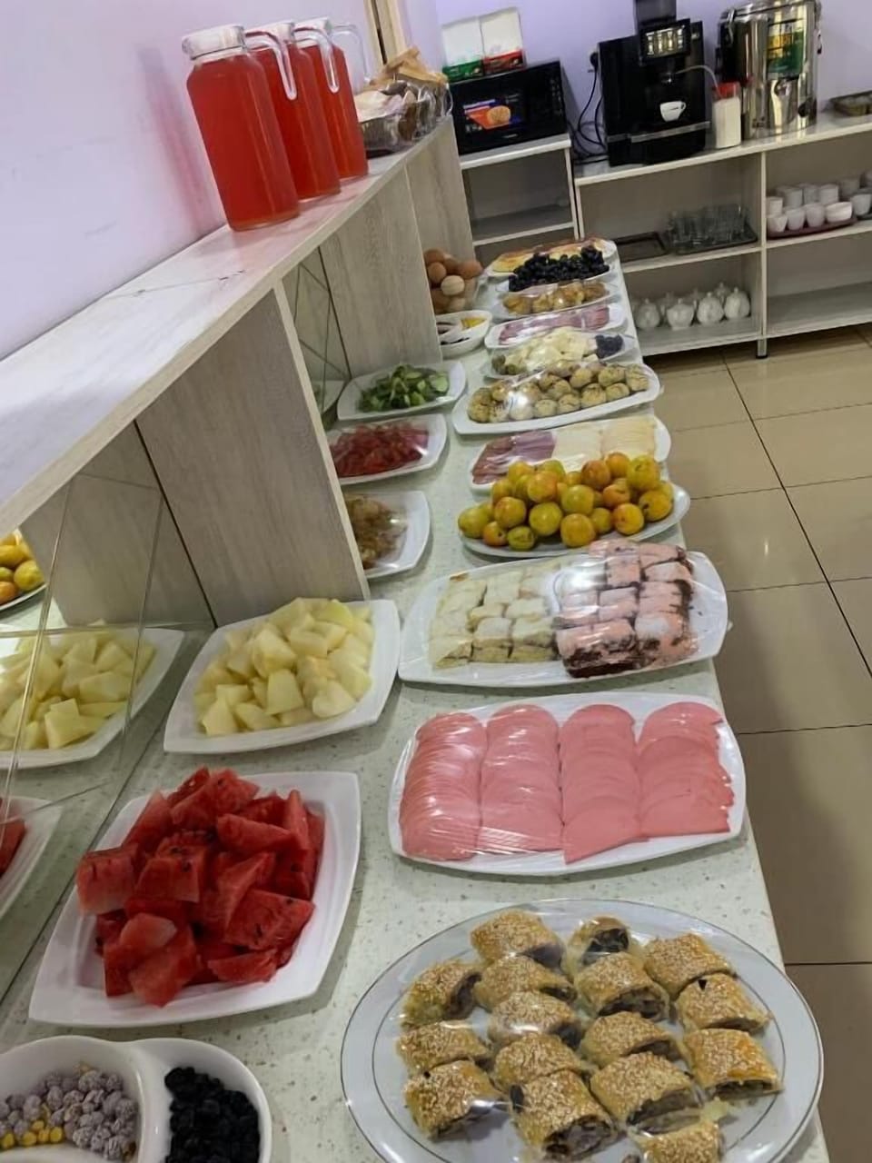 Breakfast buffet